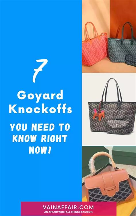 goyard dupe|goyard knock off.